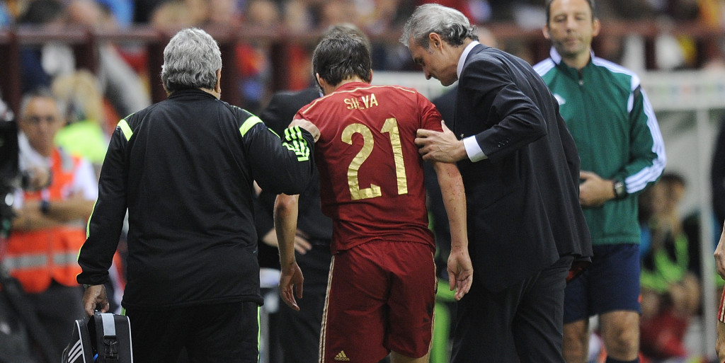 Silva limps off in Spain