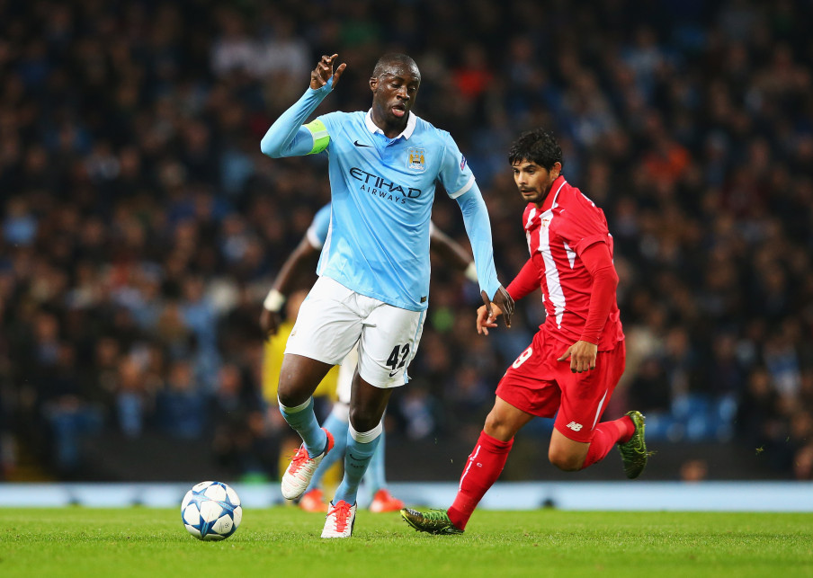 Manchester City FC v Sevilla FC - UEFA Champions League Alex Livesey/Getty Images Sport