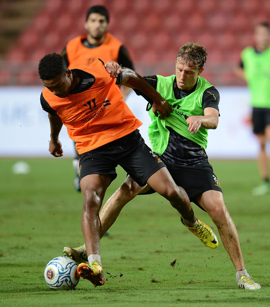 Liverpool Training Session Thananuwat Srirasant/Getty Images Sport