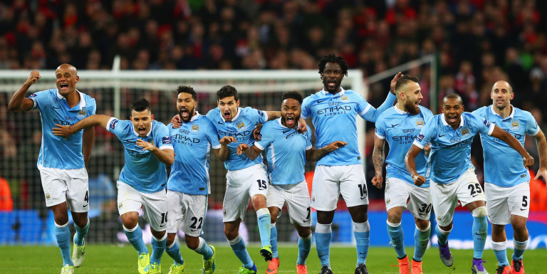 In Pictures: City win the Capital One Cup at Wembley