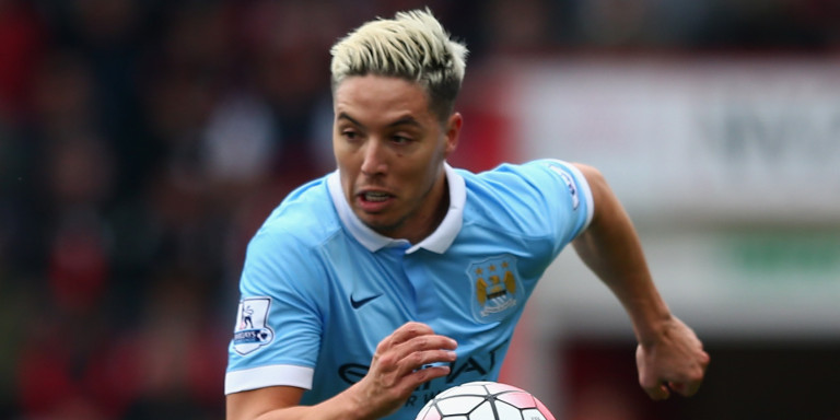 Nasri playing for his Manchester City future