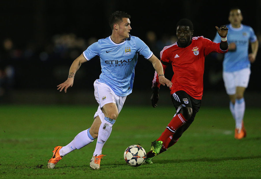 Manchester City v SL Benfica UEFA Youth League Quarter Final Alex Livesey/Getty Images Sport