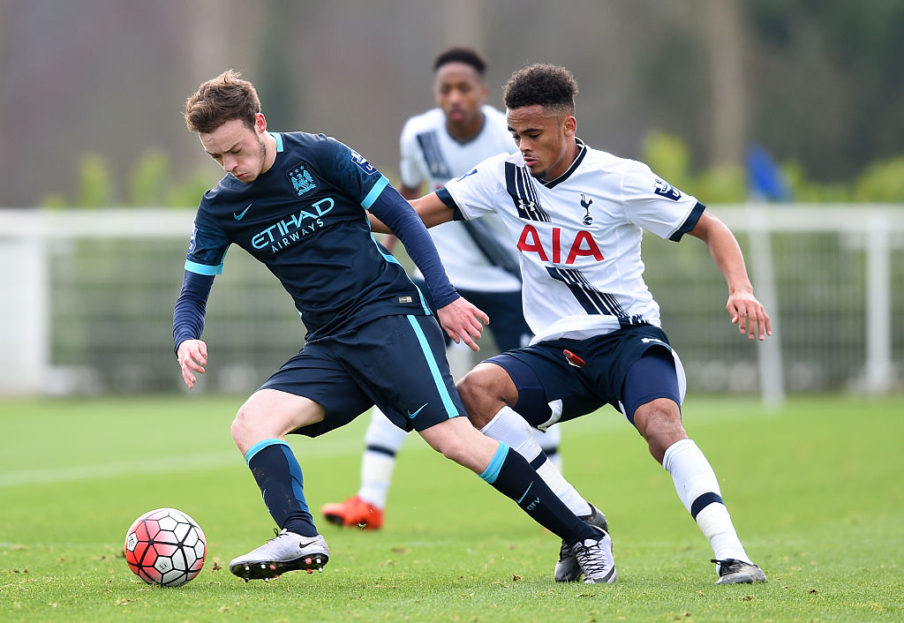 Tottenham Hotspur U21 v Manchester City U21 - Barclays U21 Premier League Michael Regan/Getty Images Sport