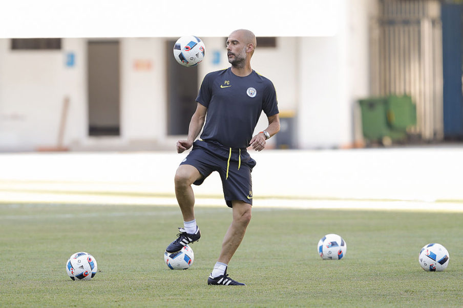 Manchester City Pre-game Training & Press Conference Lintao Zhang/Getty Images Sport