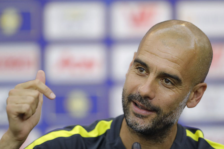 Manchester City Pre-game Training & Press Conference Lintao Zhang/Getty Images Sport