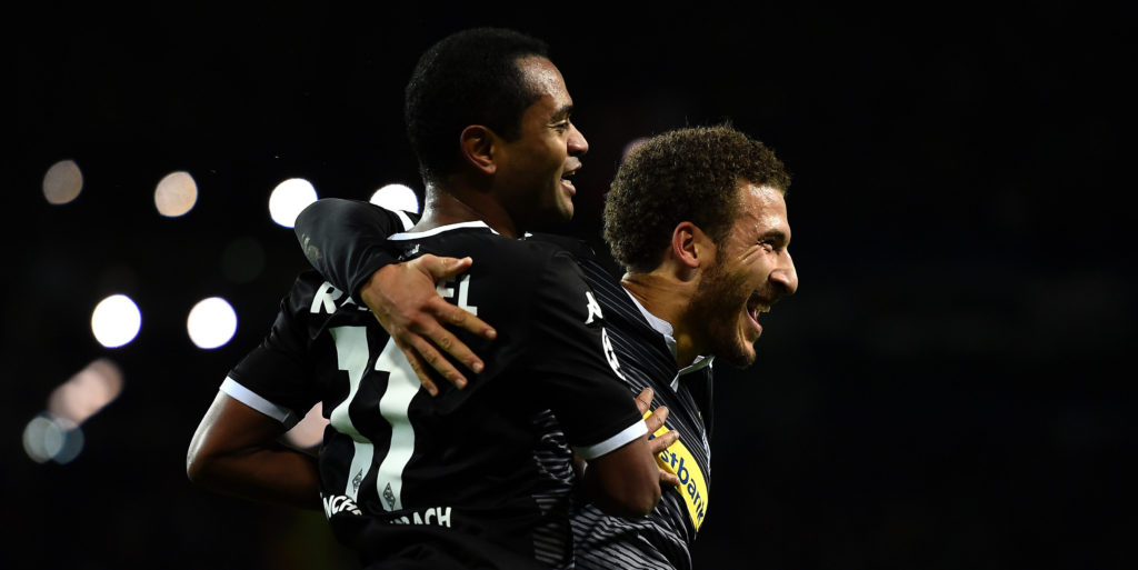 Name the City players that faced Monchengladbach last season