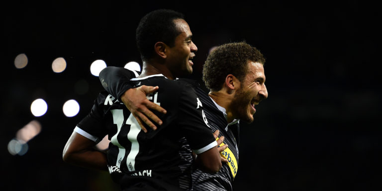 Name the City players that faced Monchengladbach last season