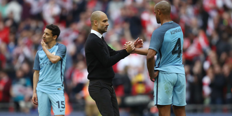 Guardiola admits he cannot rely on Kompany’s fitness