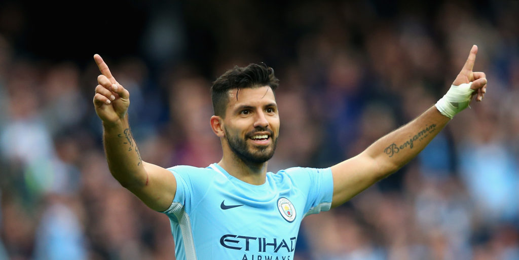 Aguero out for up to four weeks