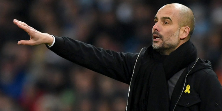 Pep Guardiola charged for wearing “a political message”