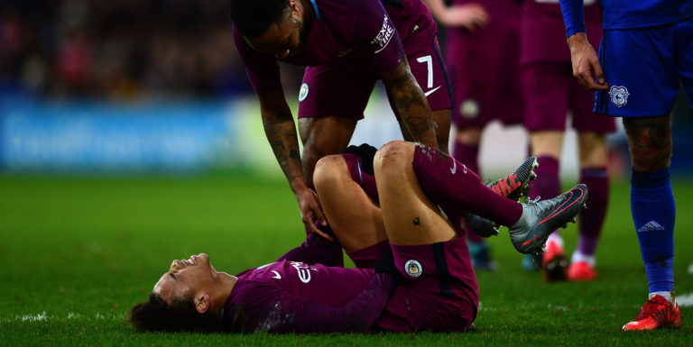 Leroy Sane returns to training ahead of Champions League tie