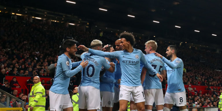 Manchester City’s three stars v Manchester United (A)