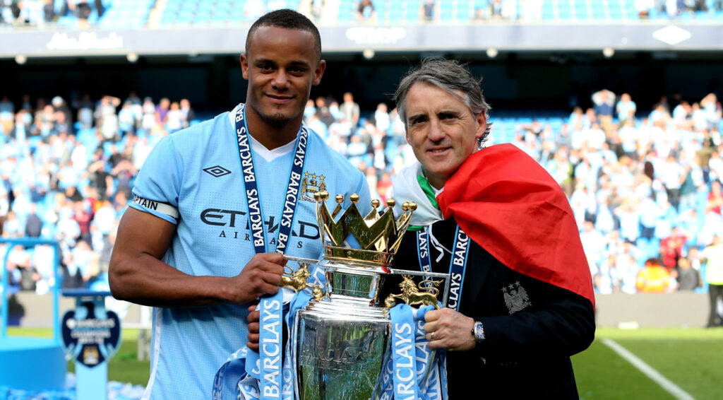 Vincent Kompany names his favourite Premier League title triumph with Manchester City