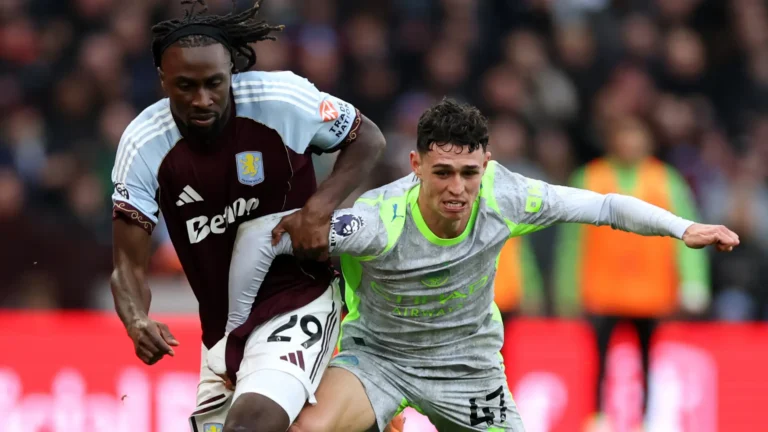 Aston Villa result hands Manchester City Premier League advantage