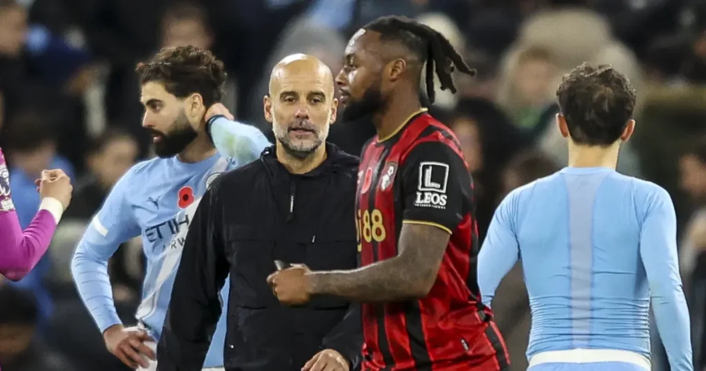 Antoine Semenyo makes admission about playing at Manchester City under Pep Guardiola