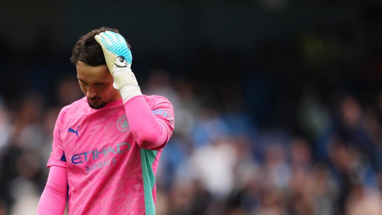 Manchester City identify £50m shot-stopper as potential James Trafford replacement 