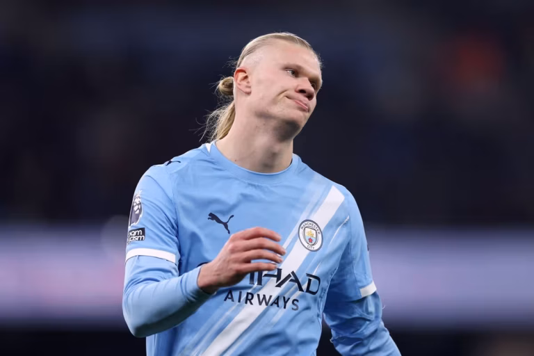 Erling Haaland records alarming stats as Manchester City crumble against Nottingham Forest