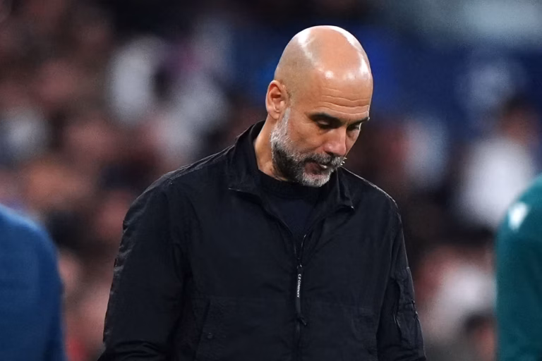 Pep Guardiola admits Manchester City have little chance of a Champions League comeback