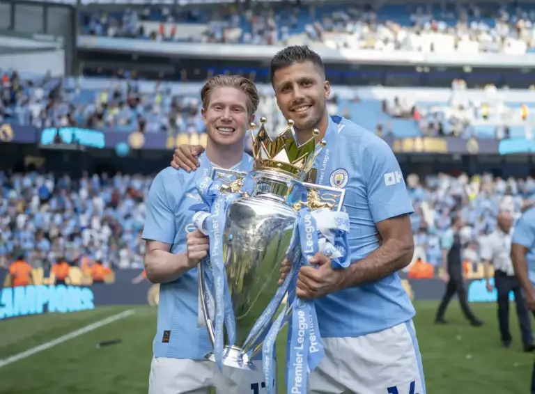 Rodri and Kevin De Bruyne voted best Premier League players of past two decades by Stick to Football panel