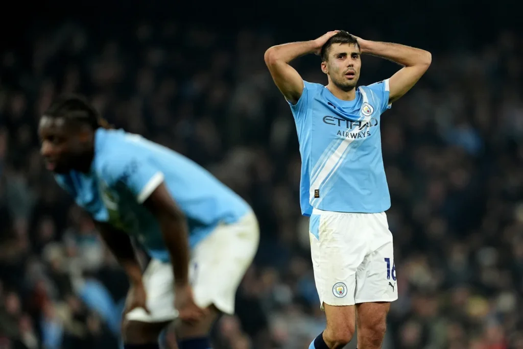 Etihad Stadium before Manchester City home match as North Stand expansion changes the venue
