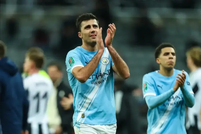 Rodri ‘very excited’ for Carabao Cup final after reflecting on 2020 triumph