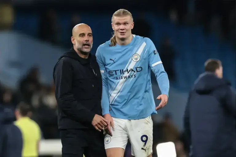 Pep Guardiola refuses to blame Erling Haaland for his Manchester City form