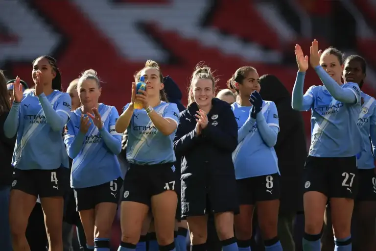Manchester City women thrash Man United in important WSL victory