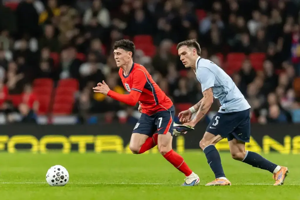 Phil Foden ‘lucky’ to survive injury scare after horror tackle during England fixture