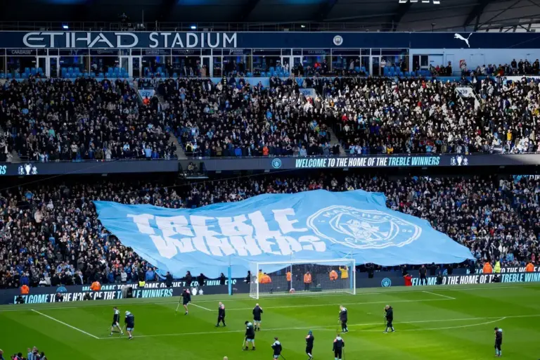 Mystery seller set to auction Man City medals from historic treble season