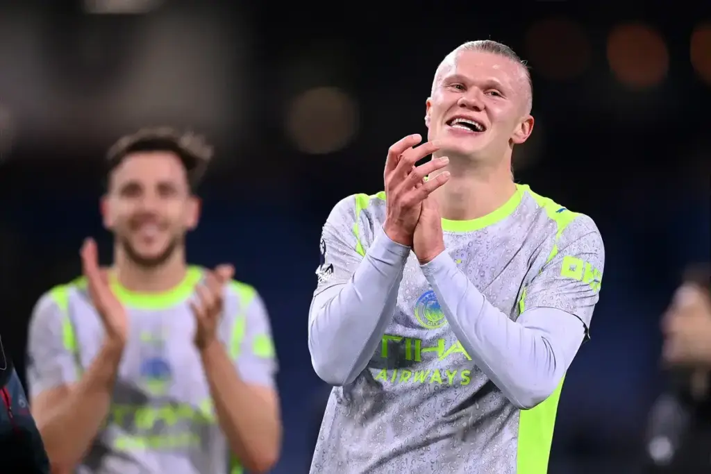 Erling Haaland ‘super happy’ after helping Manchester City relegate Burnley from Premier League