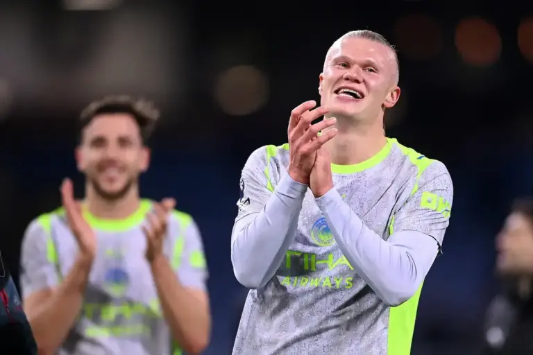 Erling Haaland ‘super happy’ after helping Manchester City relegate Burnley from Premier League