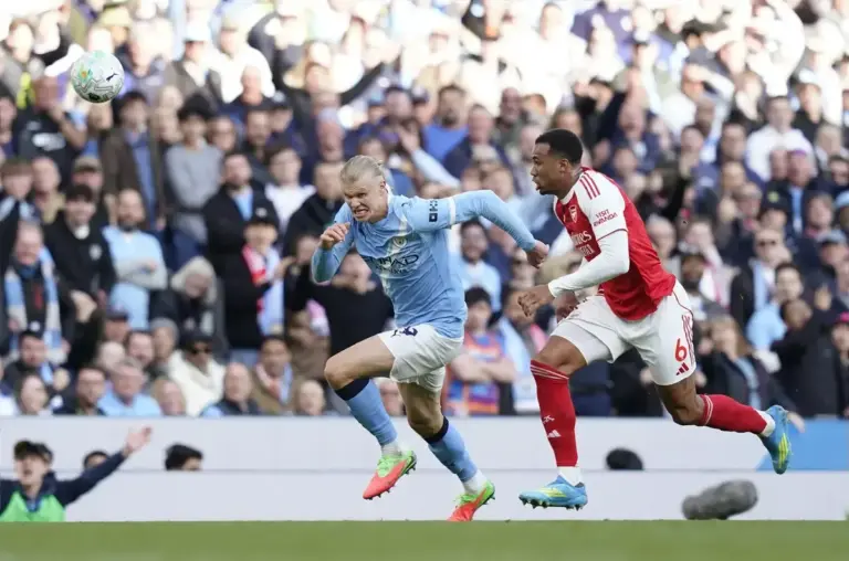 Man City 2-1 Arsenal: Wayne Rooney assesses how ‘unplayable’ Erling Haaland got the better of Gabriel