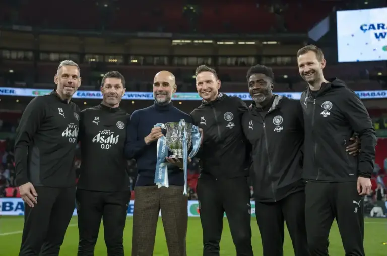 Kolo Toure and Pep Lijnders exit Man City along with Pep Guardiola