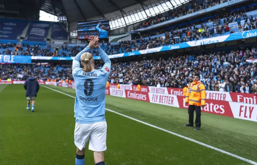 Manchester City’s domestic cup record is ‘ridiculous’, claims Erling Haaland