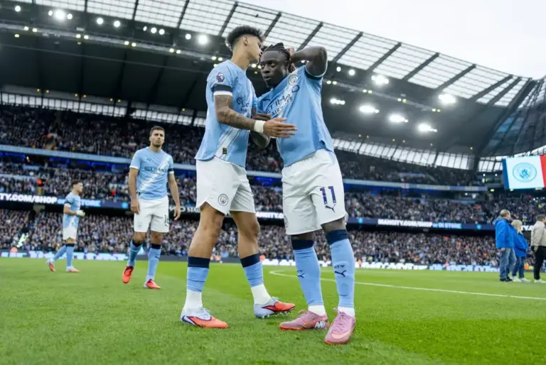 Jeremy Doku heaps praise on Manchester City goalscorer Nico O’Reilly after Chelsea win