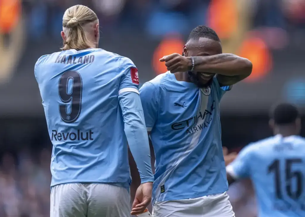 Antoine Semenyo and Erling Haaland up for FA Cup award after Man City goals