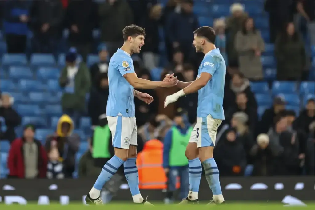 Pep Lijnders delivers Manchester City injury update on Ruben Dias and John Stones