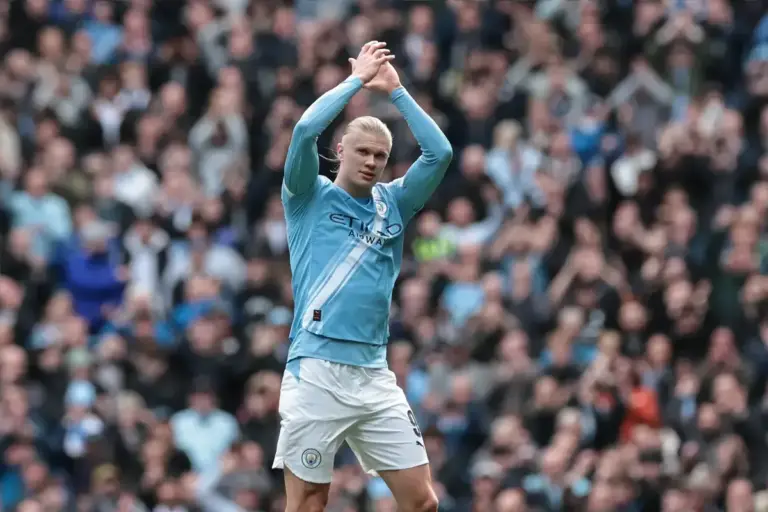 Erling Haaland ‘super happy’ at Manchester City after FA Cup hat-trick