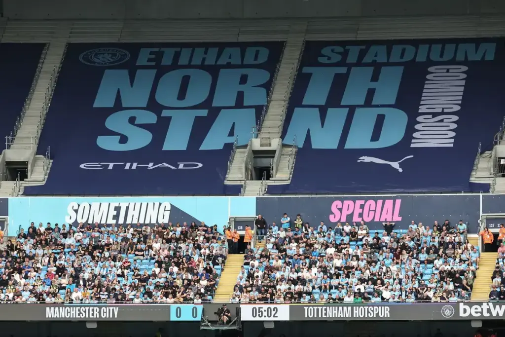 Manchester City announce first public event for expanded North Stand