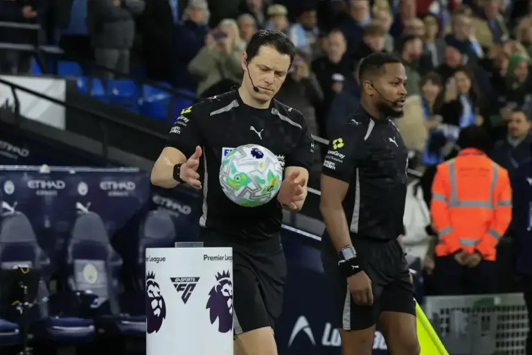 Darren England’s record refereeing Man City fixtures ahead of FA Cup final vs Chelsea