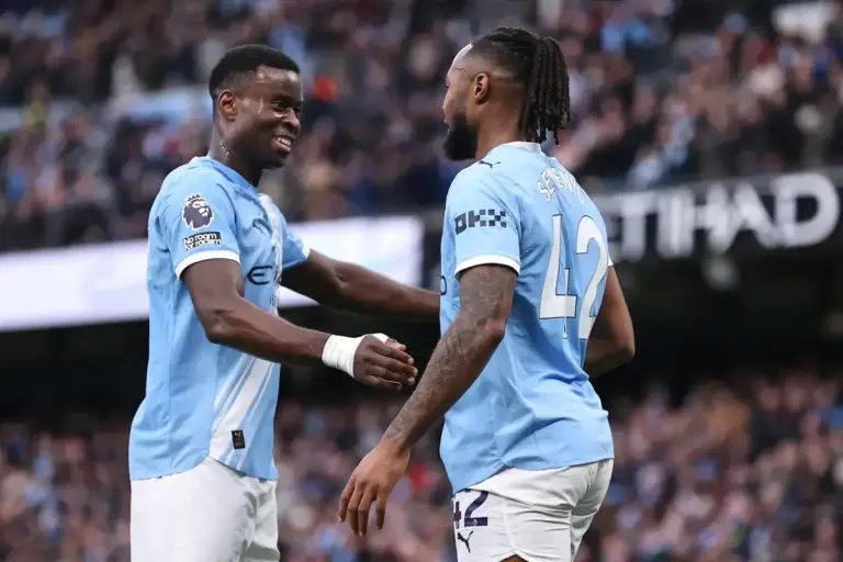 Man City ‘condemn’ racist abuse directed at Antoine Semenyo and Marc Guehi