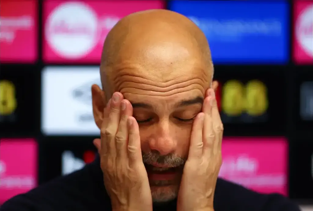 Pep Guardiola blames Man City’s lack of ‘energy’ against Bournemouth on three-day turnaround