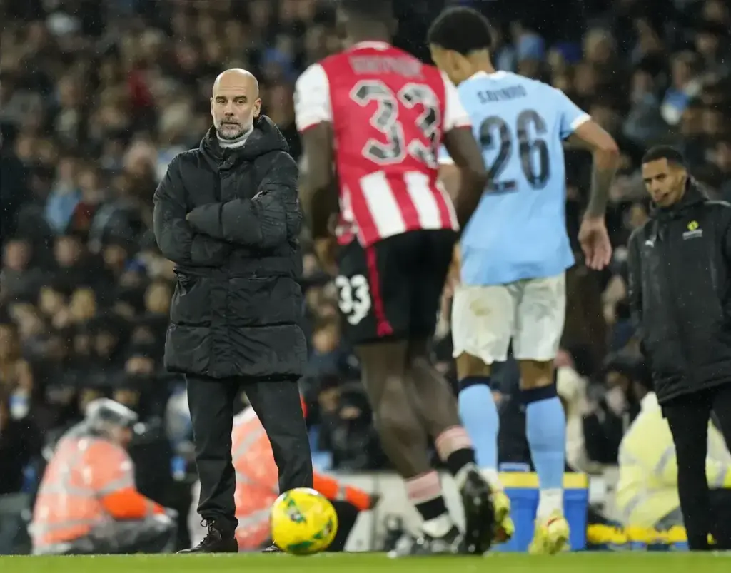 Pep Guardiola anticipates tough Man City challenge against ‘incredible’ Brentford