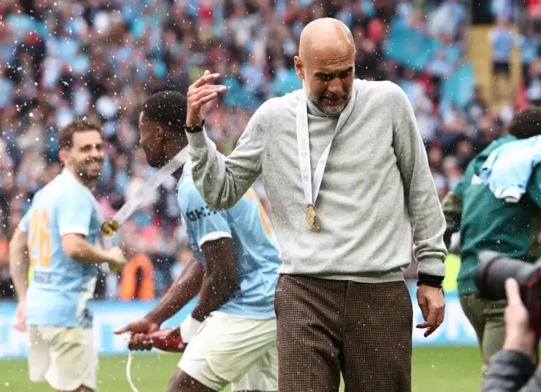Man City squad in ‘state of shock’ after being informed of Pep Guardiola’s exit during emergency meeting