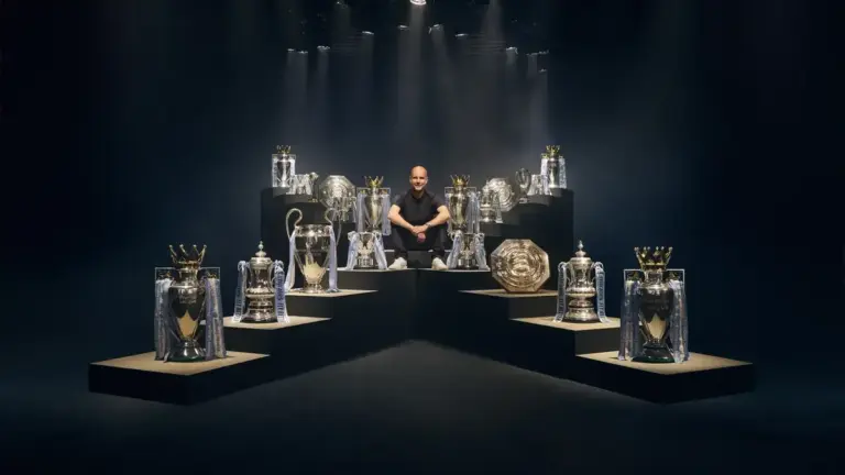 Man City launch Pep Guardiola book after 20-trophy reign