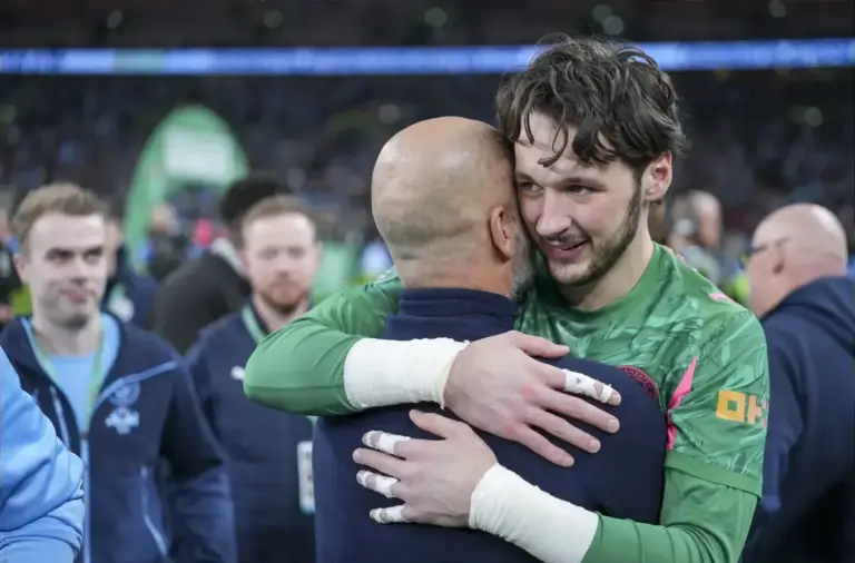 James Trafford thanks Pep Guardiola for ‘shaping’ his Man City journey – despite lack of starts
