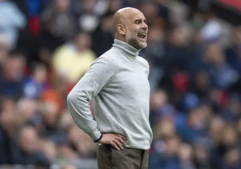 John Stones describes Pep Guardiola’s ‘angry’ half-time team talk to Man City squad during FA Cup final