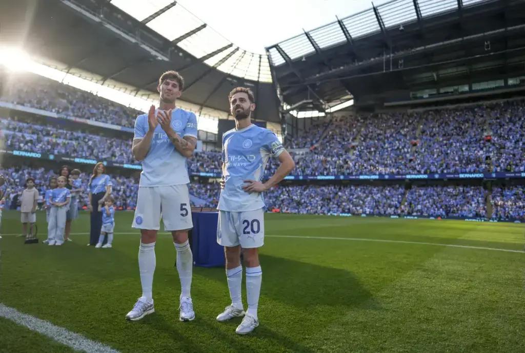 Man City make lifetime gesture to Stones and three club legends