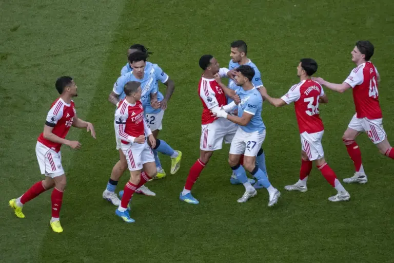 Micah Richards and Alan Shearer clash over Premier League title race between Man City and Arsenal