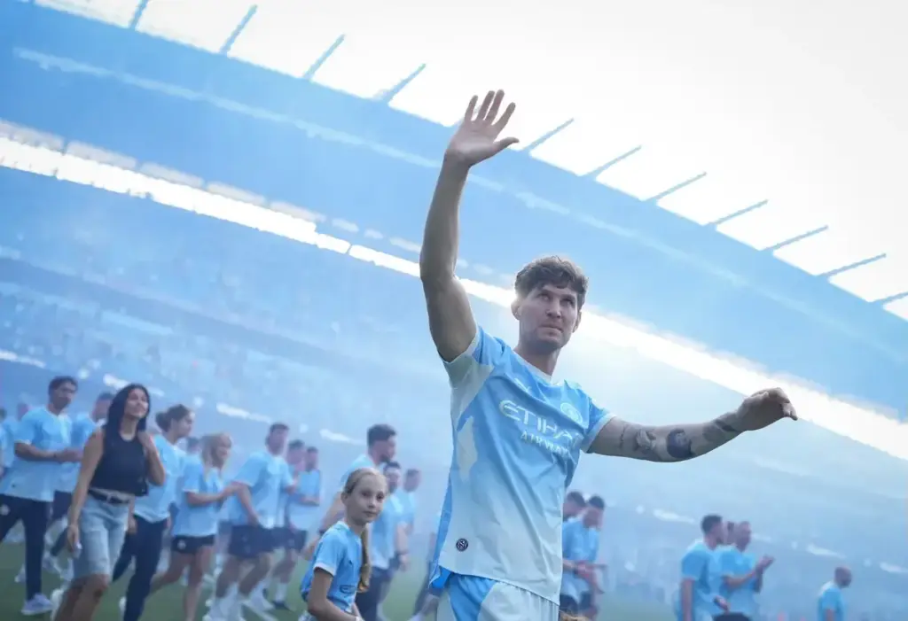 Man City give John Stones fitting surprise after emotional ‘home’ message